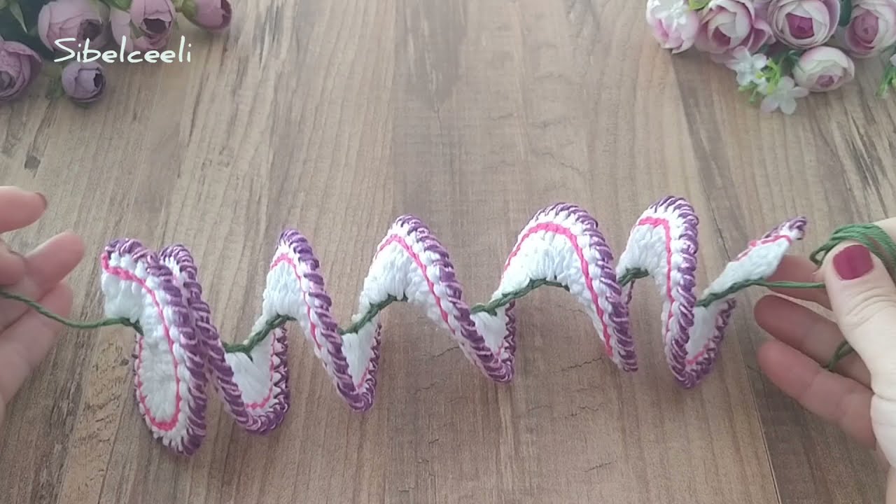 Tığ İşi Rüzgar Çarkı/Dıy Kendin Yap/Crochet Wind spinne