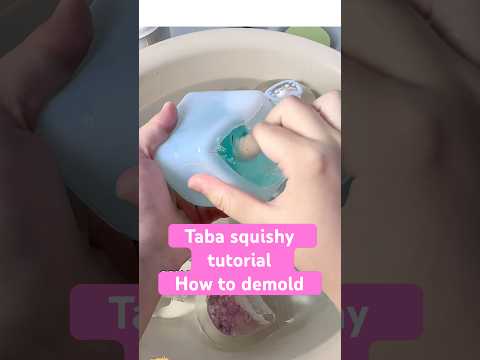 Taba squishy tutorial👩‍🔬how to demold #squishy #diycrafts #handmade #diyprojects #diytutorial