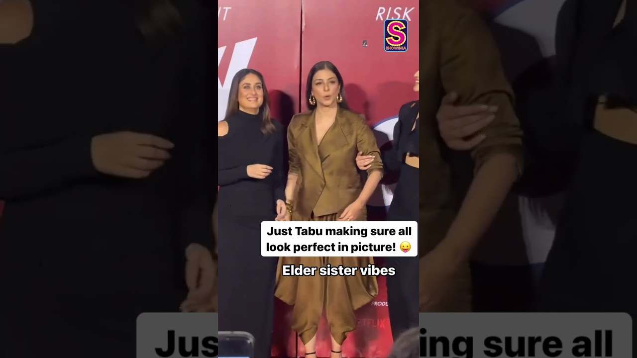 Tabu Plays Fairy Godmother, Sprinkling Glamour Dust on Kriti Sanon and Kareena Kapoor's Hairstyles