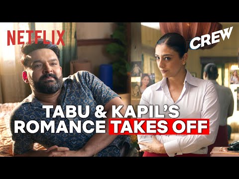 Tabu's Hilarious Air Hostess Act with Kapil Sharma | Crew | Kareena Kapoor Khan, Kriti Sanon