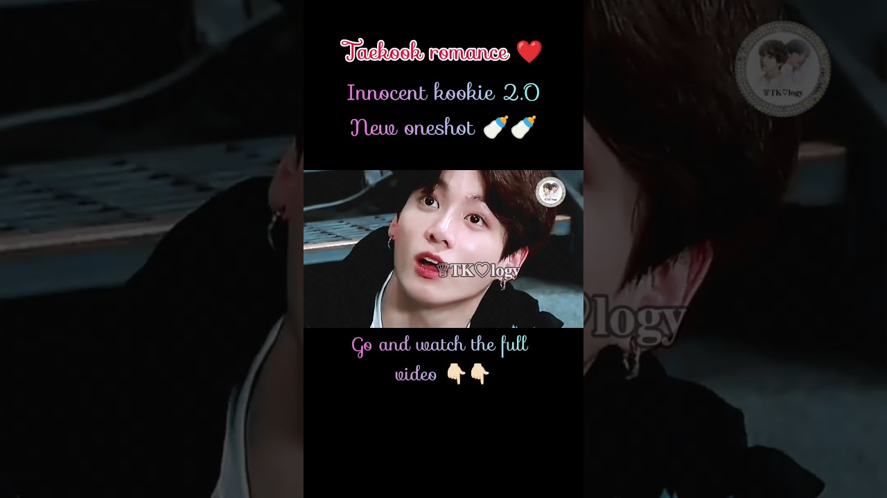 Taekook romance❤ 🌚🍼😂 #taekook go and the full video 👆🏻👆🏻