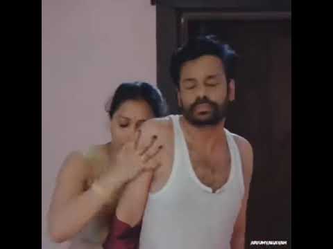 Tamil Aunty kissing husband's friend   #aunty #hot #tamil #tamilaunty #wife