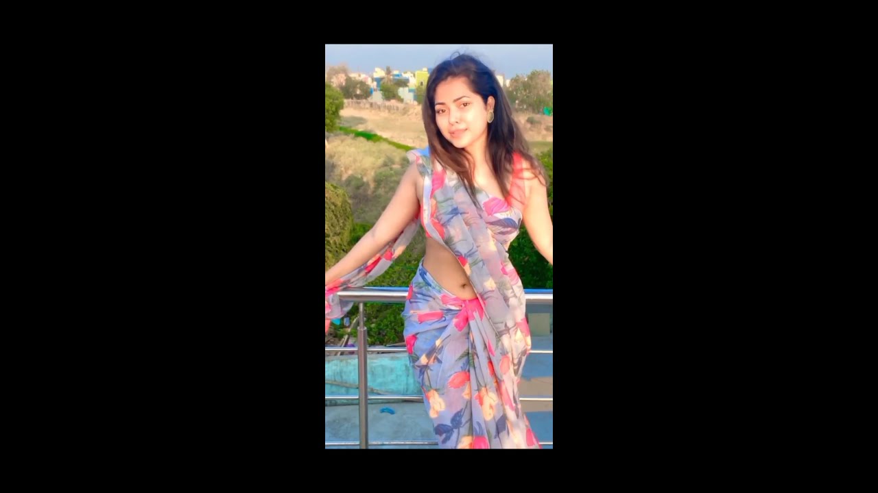 Tamil Saree Navel Dance Part--3