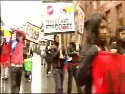 Tamil Youth March for Black July 2008 in Sydney