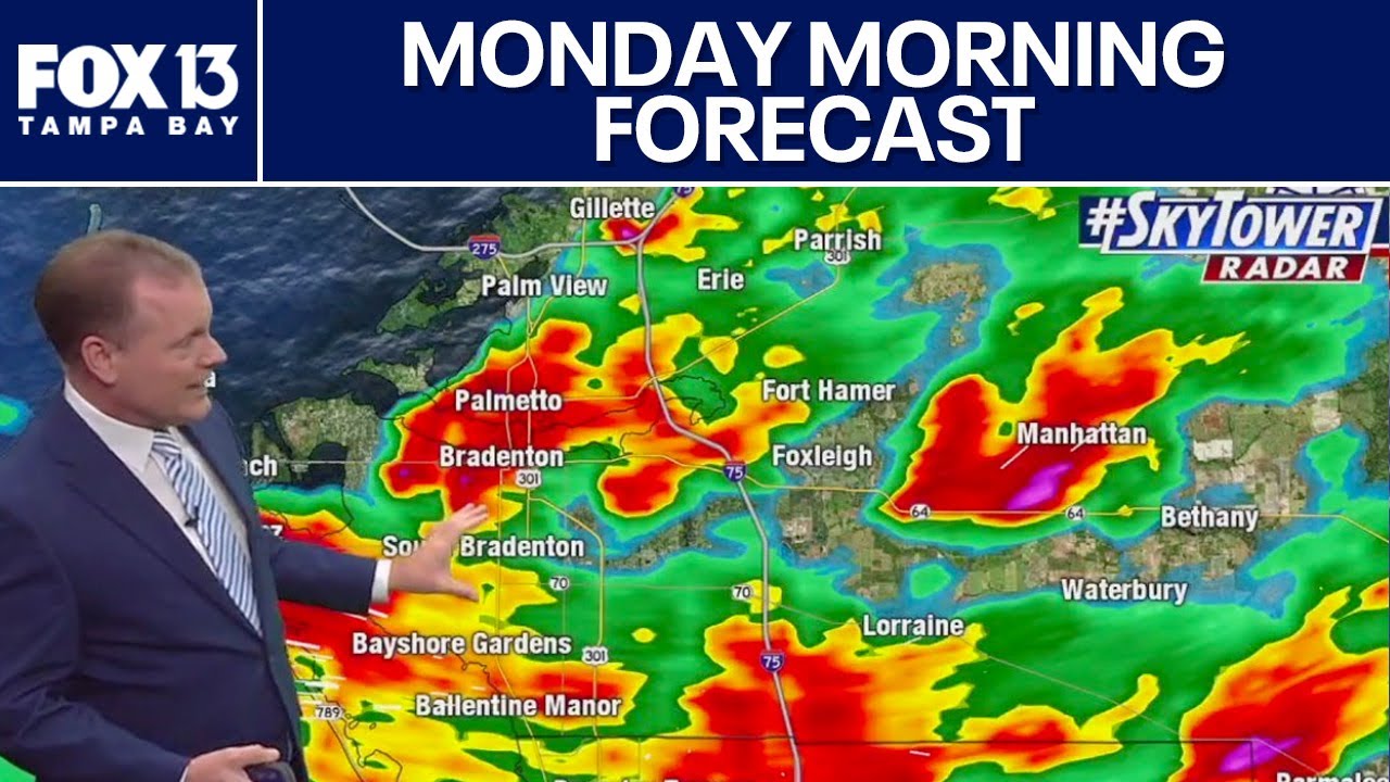 Tampa weather | Monday forecast