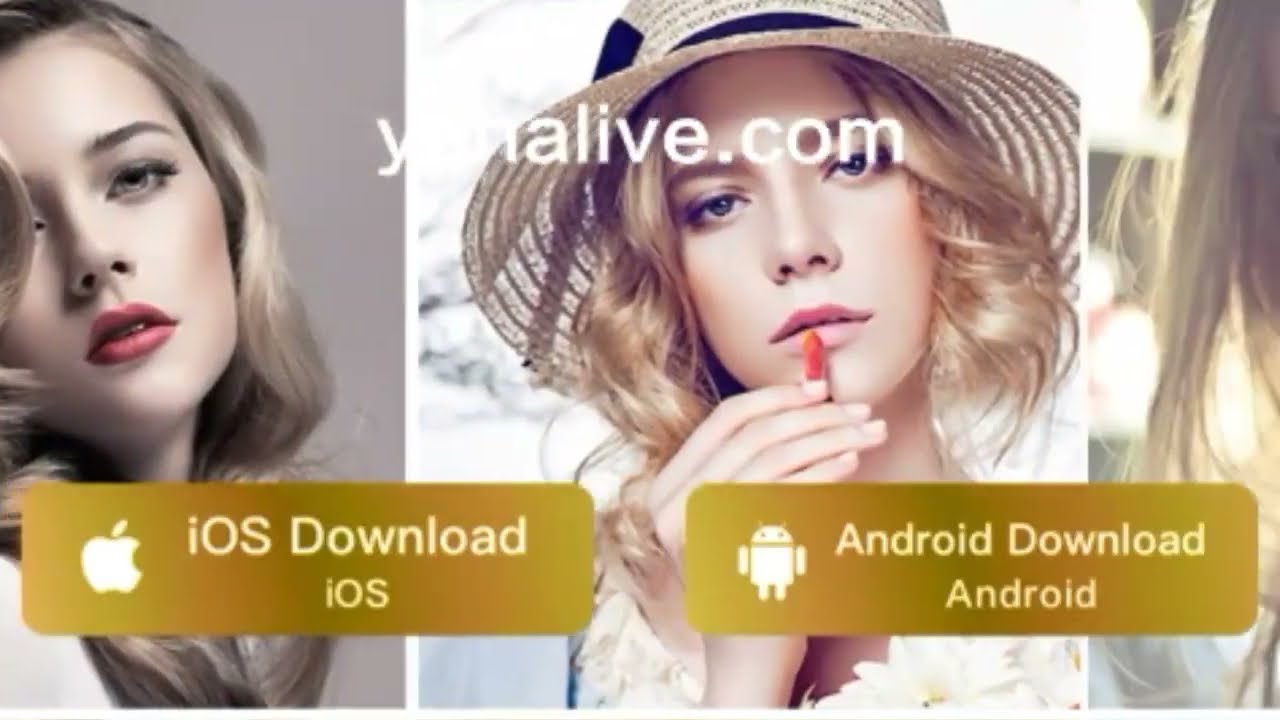 Tampilan Halaman Download Yoha Live