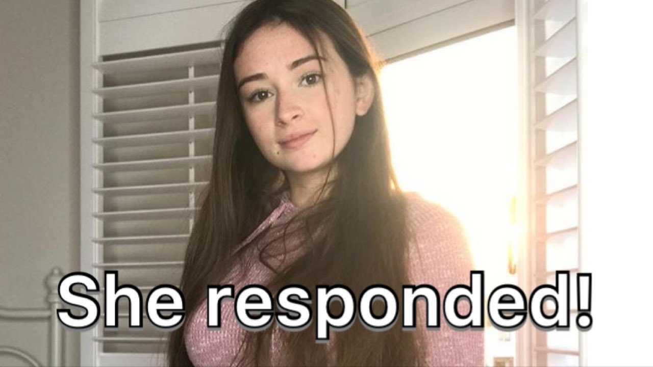 TAMZIN TABER RESPONDED TO MY VIDEO ABOUT HER