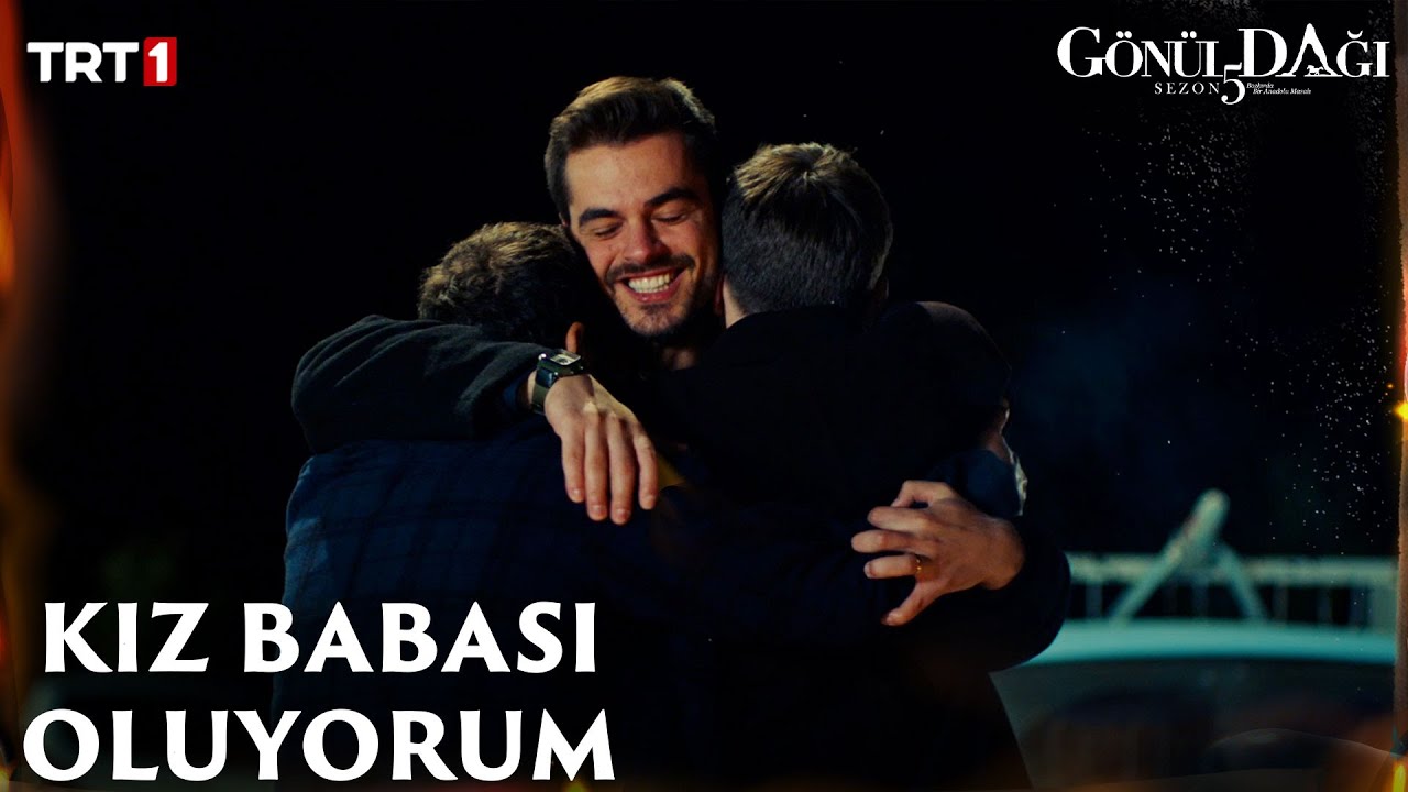Taner babalık mutluluğunu  amcaoğullarıyla paylaştı - Gönül Dağı 152. Bölüm @trt1