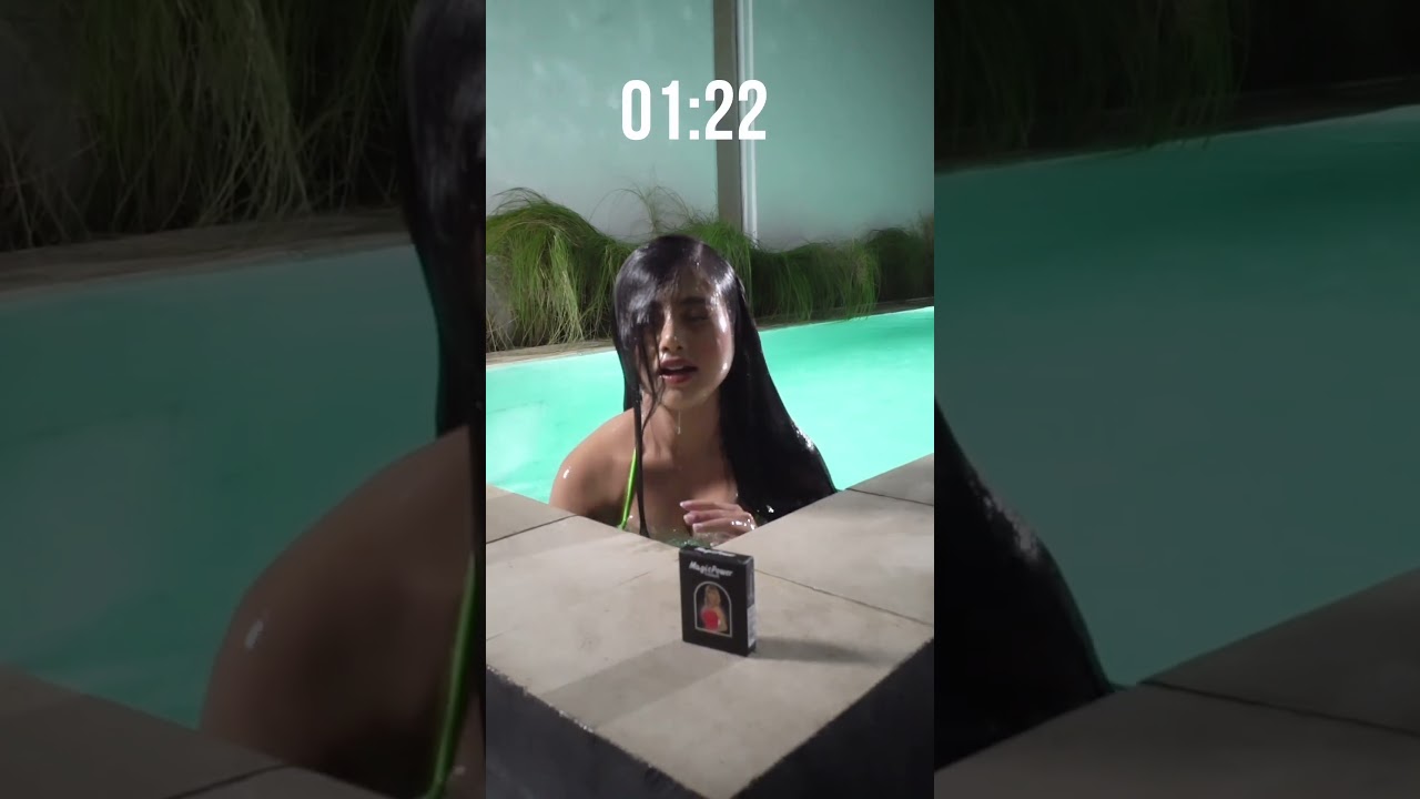 Tania Ayu Siregar Green Bikini