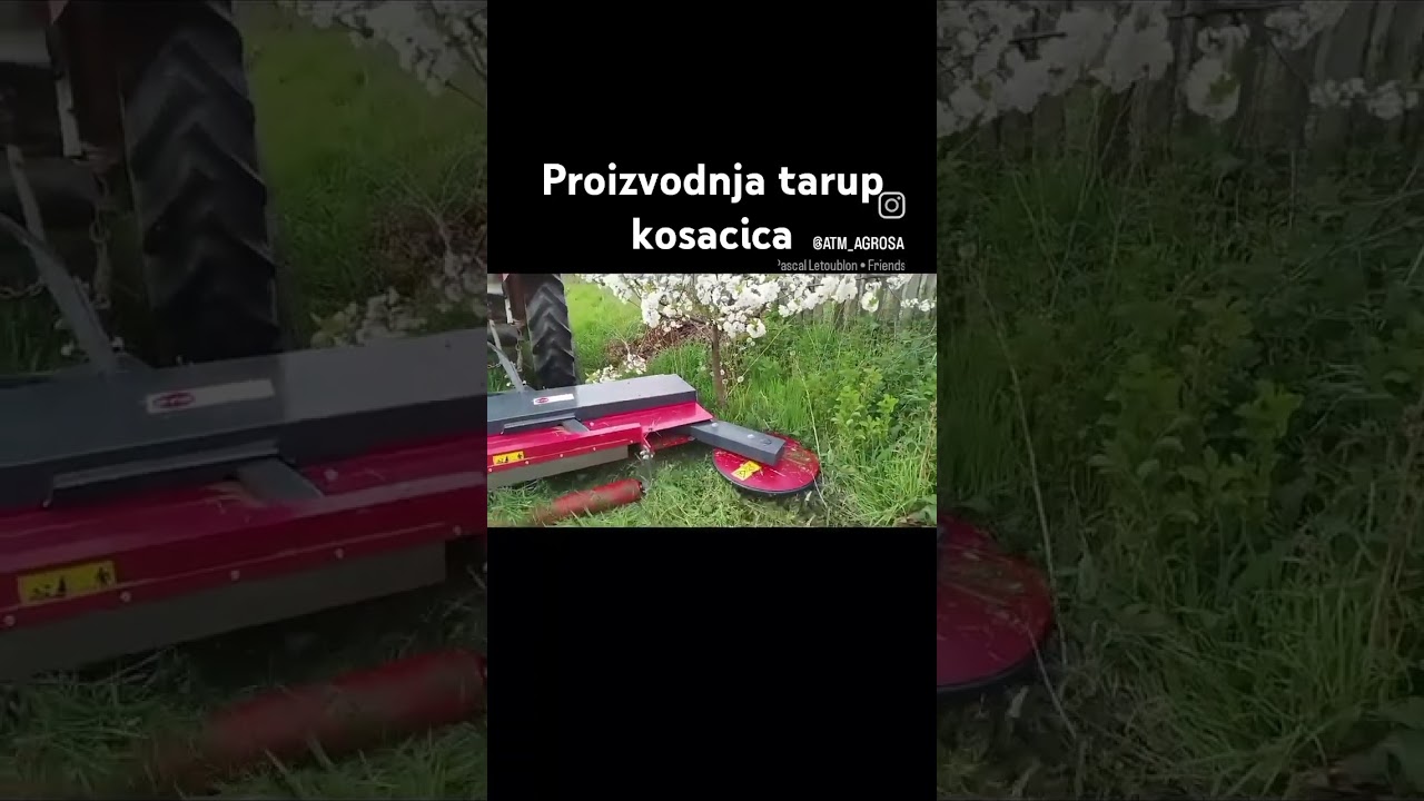 Tarup kosacice - mulcher, malceri