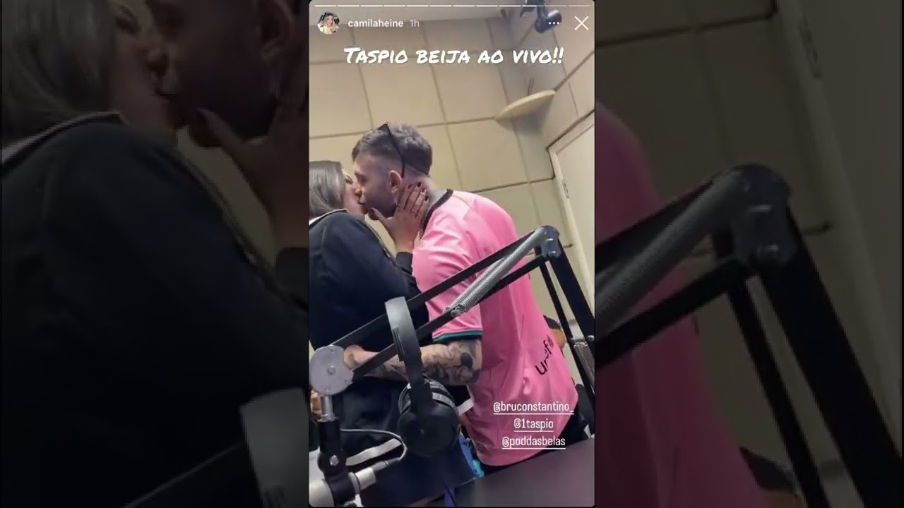 TASPIO BEIJANDO AO VIVO!!