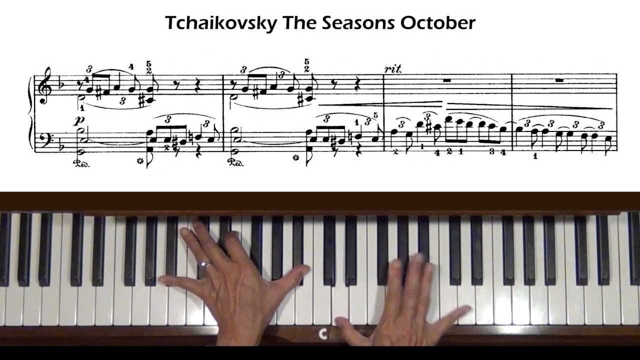 Tchaikovsky The Seasons October 