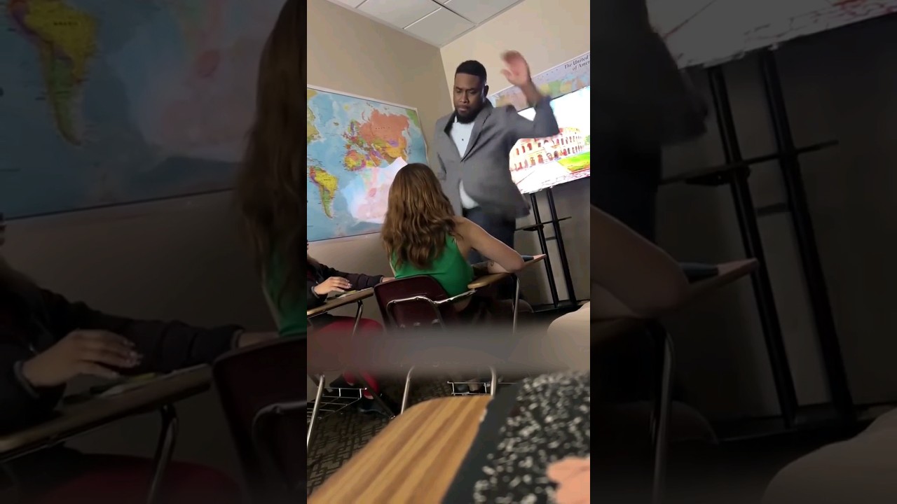 Teacher HITS a student! 😨 #shorts