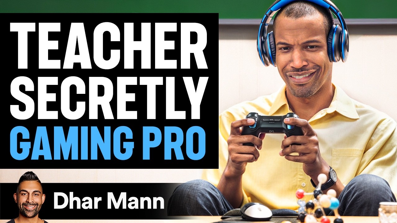 Teacher SECRETLY A GAMING PRO! | Dhar Mann Studios