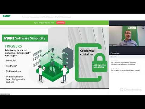 Technical Introduction to G1ANT.Studio & G1ANT.Orchestrator | RPA Tools for Business Automation
