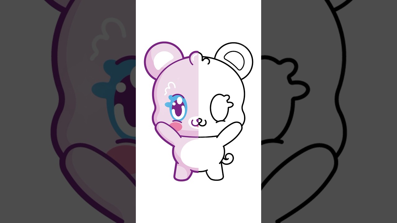 TEDDY BEAR OSITO KAWAII #easydrawing