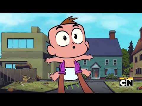 Teen Titans Go! - Beast Boy Poops His Diaper (A Lot)