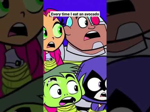 Teen Titans Go! | When You Love Avocado | #shorts