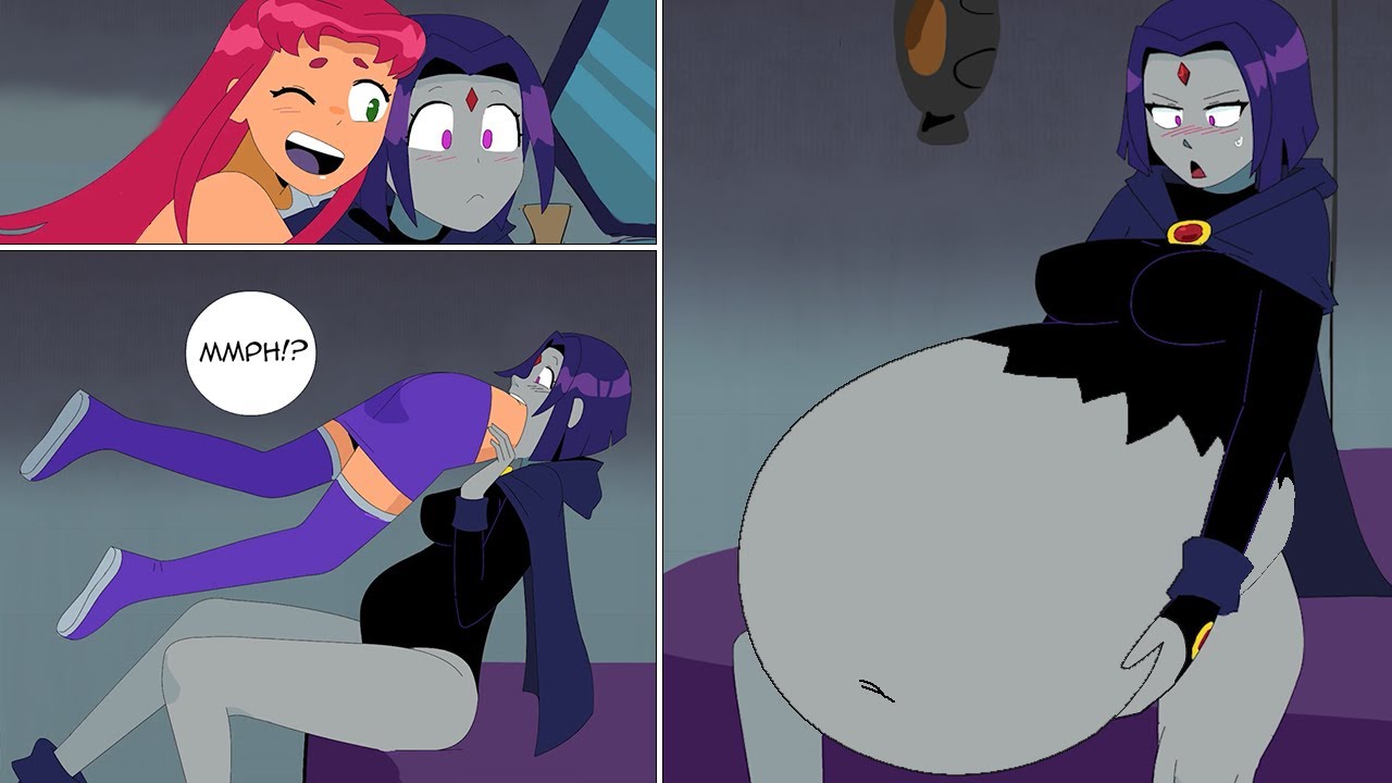 Teen Titans Vore : Raven Swallow Starfire Disaster🔥 ( Animation By Dr Worm )