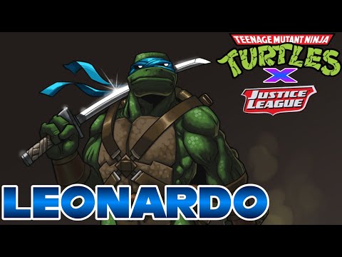 Teenage Mutant Ninja Turtles X Justice League MUGEN Playthrough - Leonardo