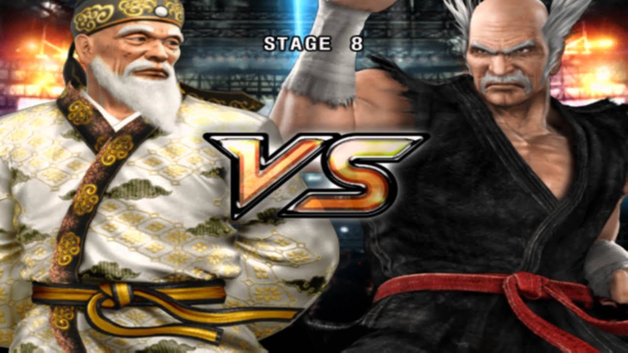 Tekken 5 - Wang Jinrei Story Mode Walkthrough [1080p Full HD]
