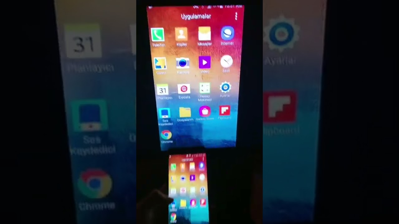 Telefon ekranı televizyona yansıtmak