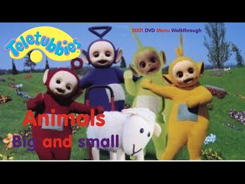 Teletubbies - Animals Big and Small (2001) DVD Menus (HD)
