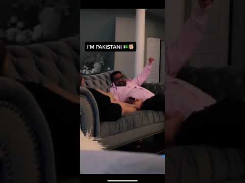 Telling My Pakistani Father-In-Law 🇵🇰 That He's Actually Indian 🇮🇳 | #shorts