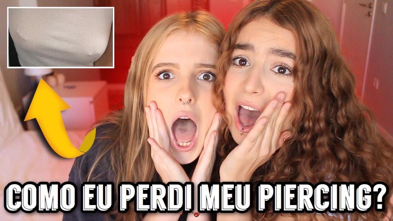 TEMOS PIERCING NO MAMILO - dor, cicatrização e nossa experiência!!