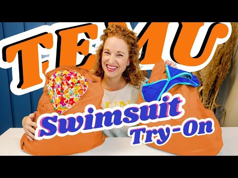 Temu Haul | Swim Try On 2025 for Women & Girls