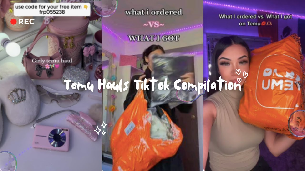 Temu hauls tiktok compilation | Furniture, clothes, beauty!