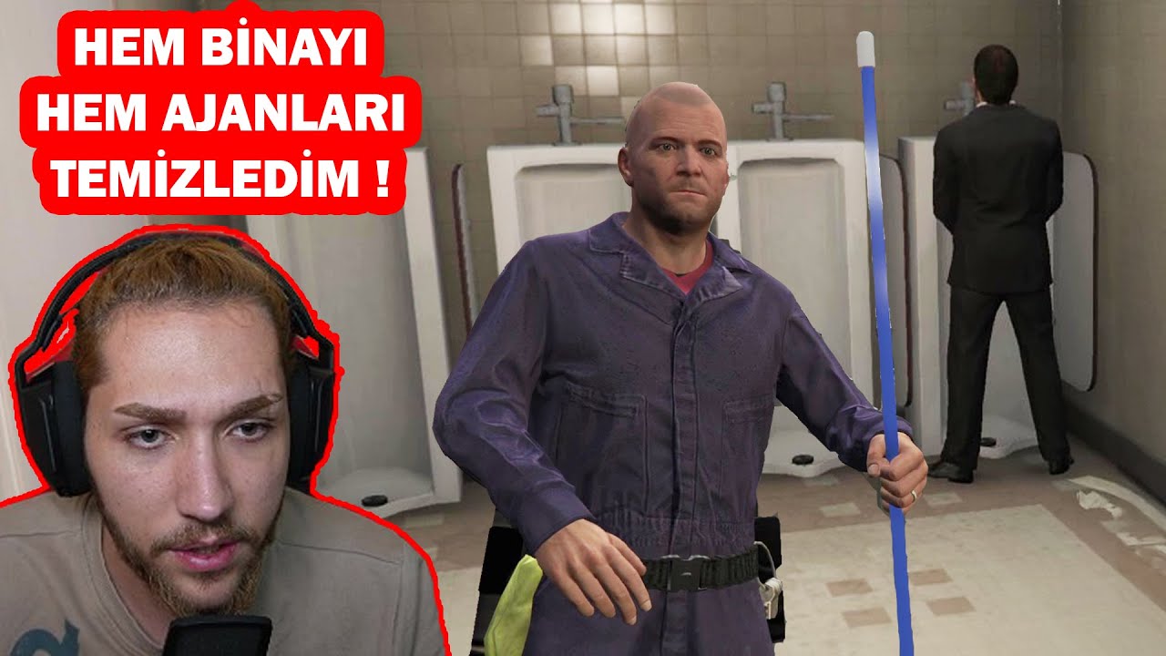 TEMİZLİKÇİ KILIĞINDA AJAN BİNASINA GİRMEK ! GTA 5 (17. BÖLÜM)