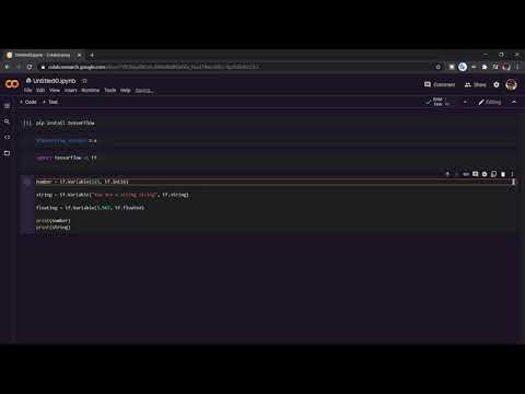 Tensorflow 2.0 - How to define variables in Tensorflow