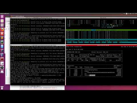 Tensorflow (/deep learning) GPU vs CPU demo