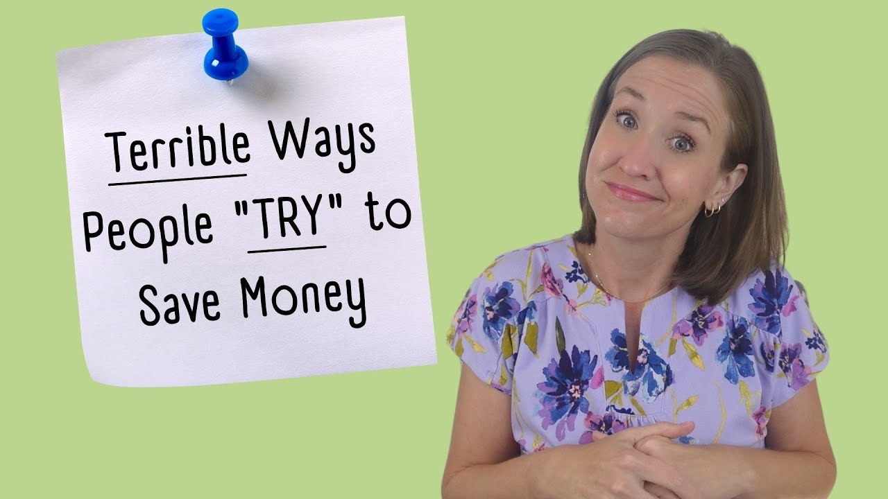 Terrible Ways People *TRY* to *SAVE* Money (Frugal Fails) | Money Article Monday | JENNIFER COOK