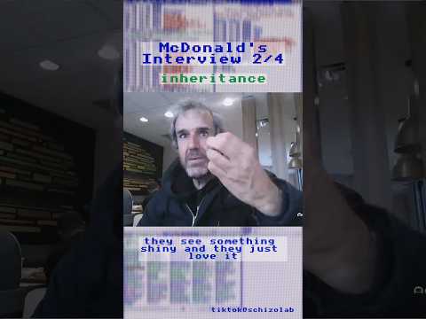 Terry Davis ignores Object Oriented Programming - McDonald's interview 2/4 #terrydavis