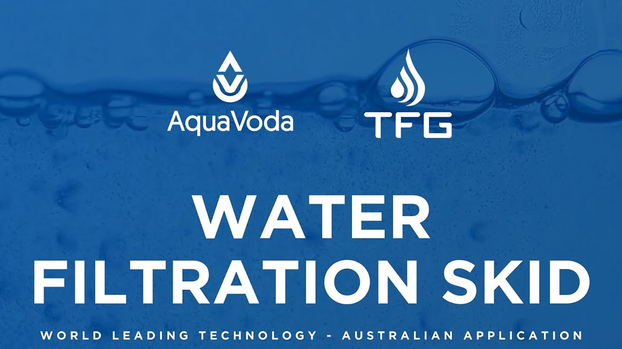 TFG & AquaVoda Silicon Carbide Filtration Skid