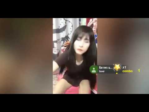 Thai Cute Girl Dance 2018 Live On Facebook