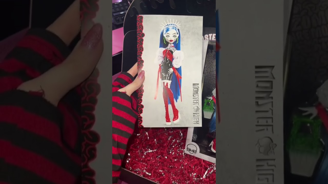 Thank you so much @MonsterHigh 😭♥️🫶🏻 #monsterhigh #dollcollector #ghouluxeghoulia #ghouliayelps