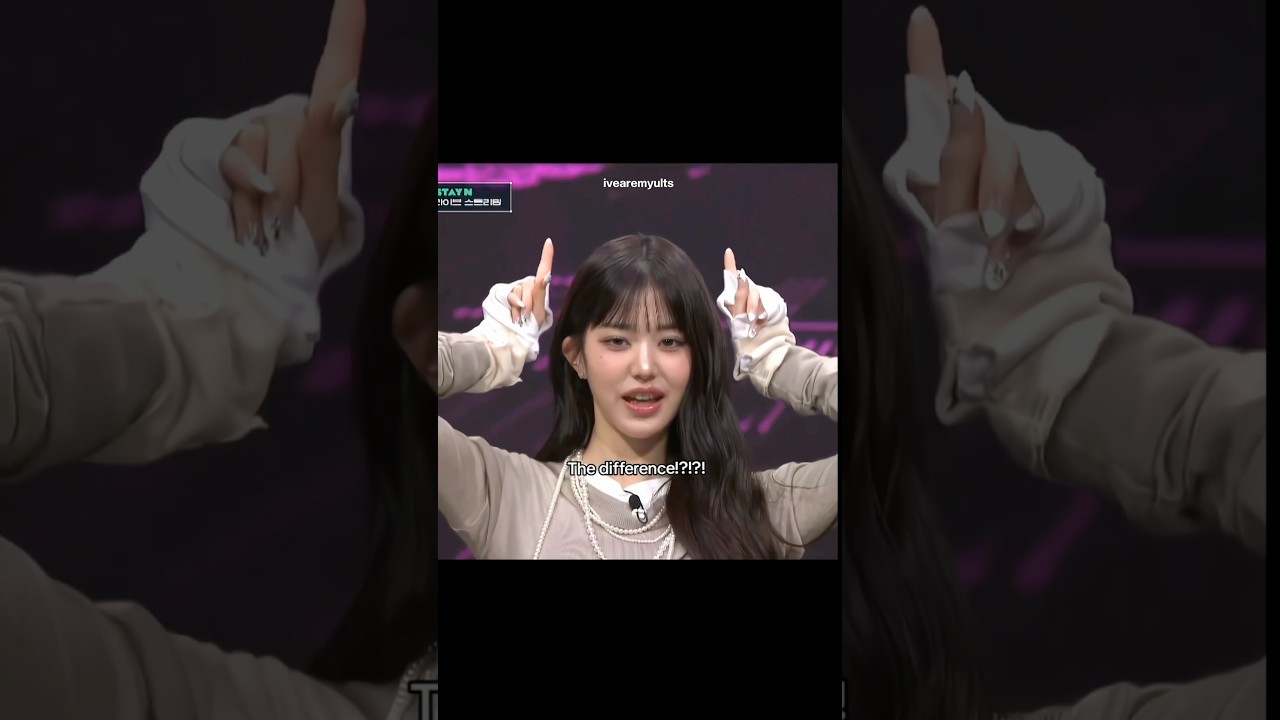 that difference tho. #ive #wonyoung #pose #kpop #aegyo #ivearemyults