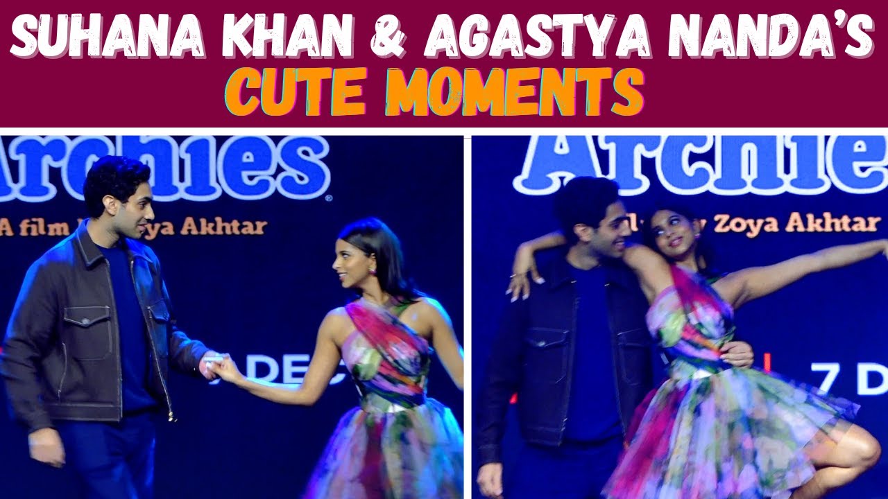 The Archies: Suhana Khan shakes a leg with Agastya Nanda, cute video goes viral | Bollywood Life