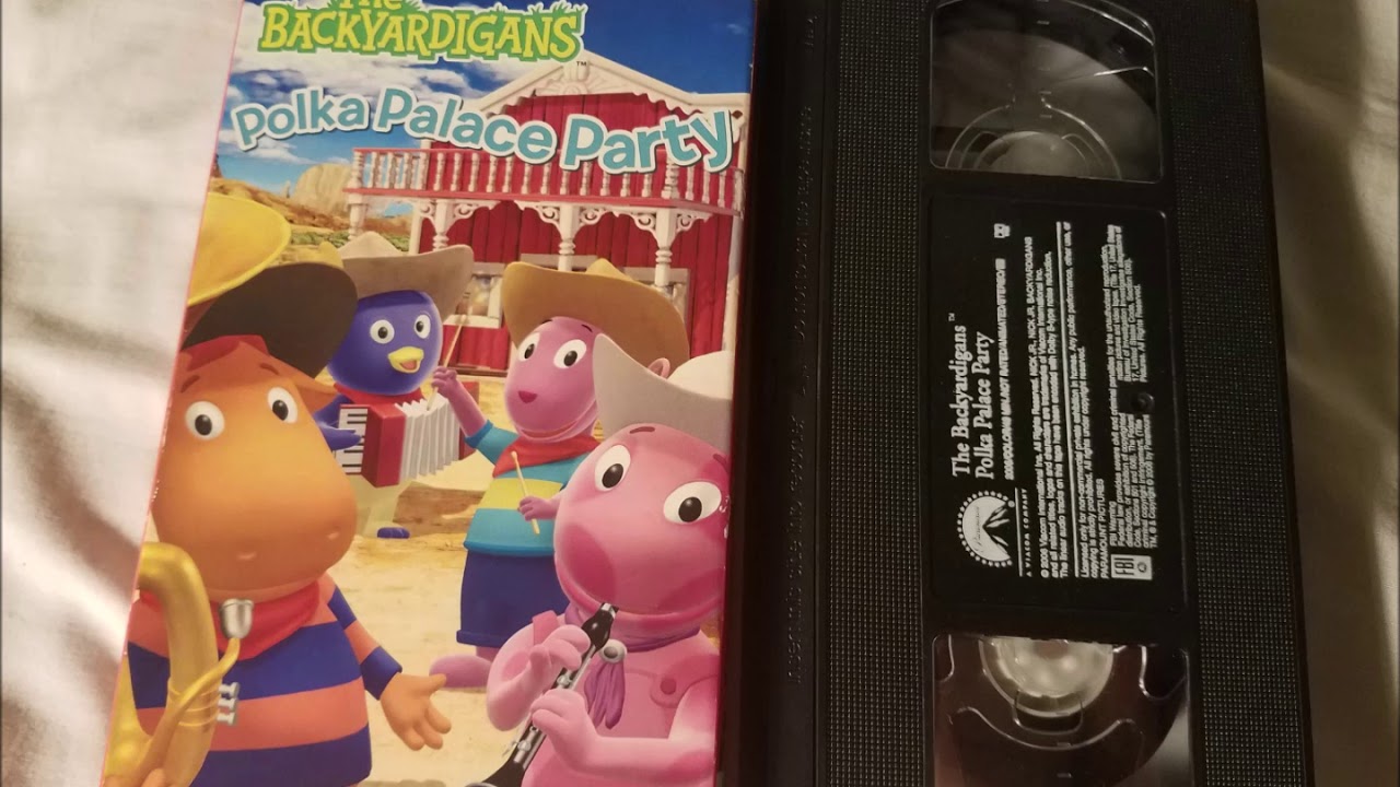 The Backyardigans Polka Palace Party (2005) VHS Full Video