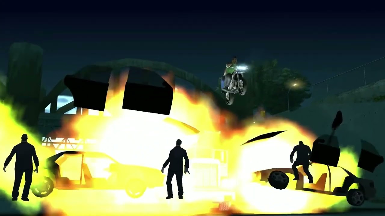 the batman plays gta sa