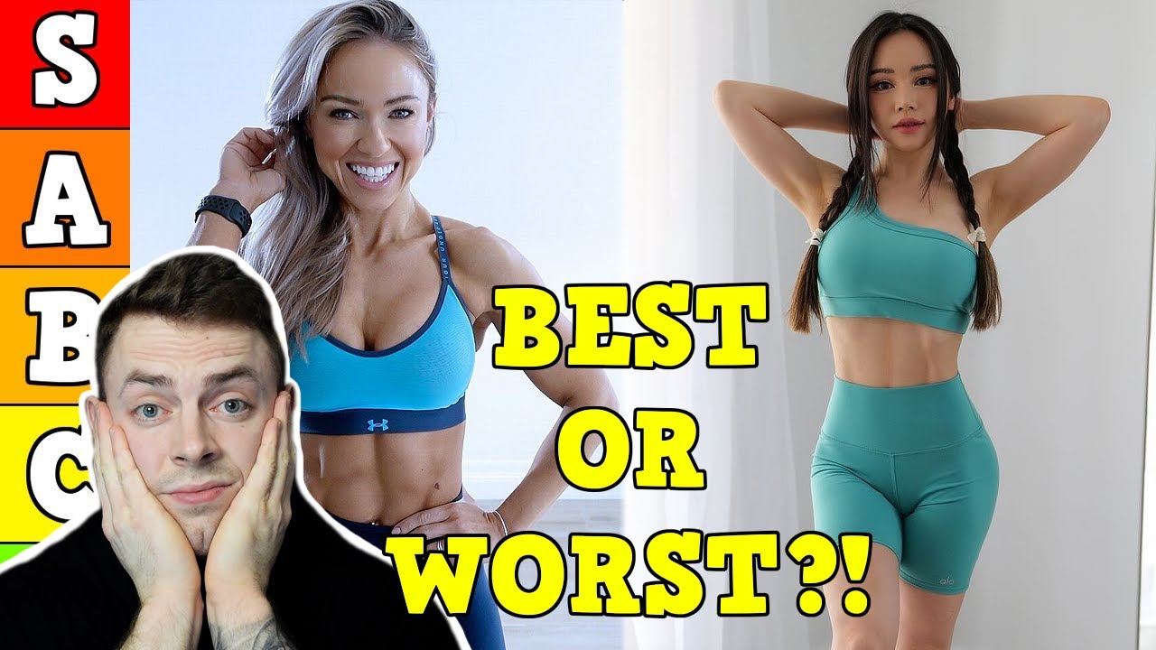 The BEST & WORST Fitness Influencers of 2021 | Caroline Girvan, Chloe Ting & More!