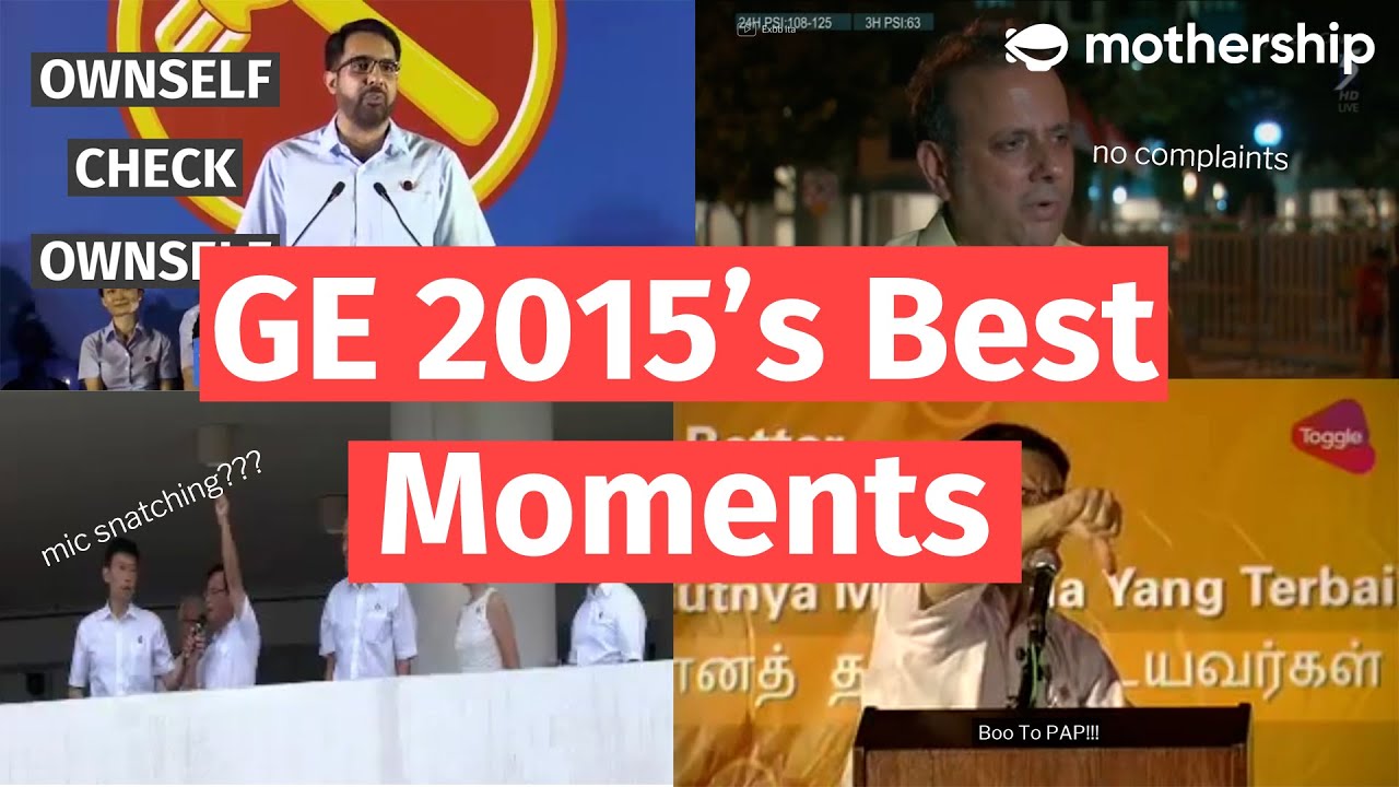 The best moments of Singapore's 2015 General Election