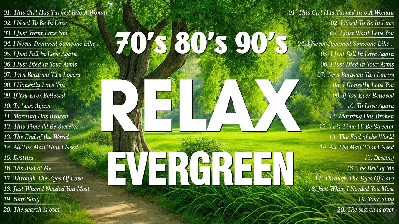 The Best Of Beautiful Relaxing Evergreen Songs Of All Time 🍀 Golden CRUISIN LOVE SONGS with Lyrics