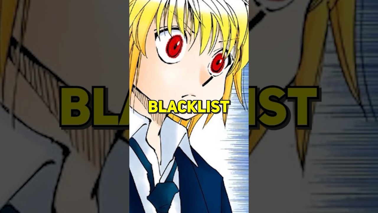 The Blacklist Hunters Are CRAZY 😨 #hunterxhunter #animeanxiety