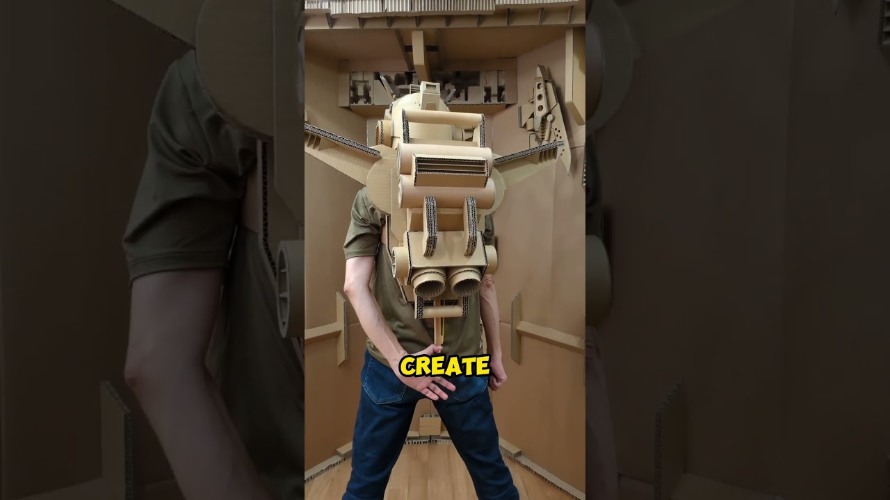 The Cardboard Man 😱