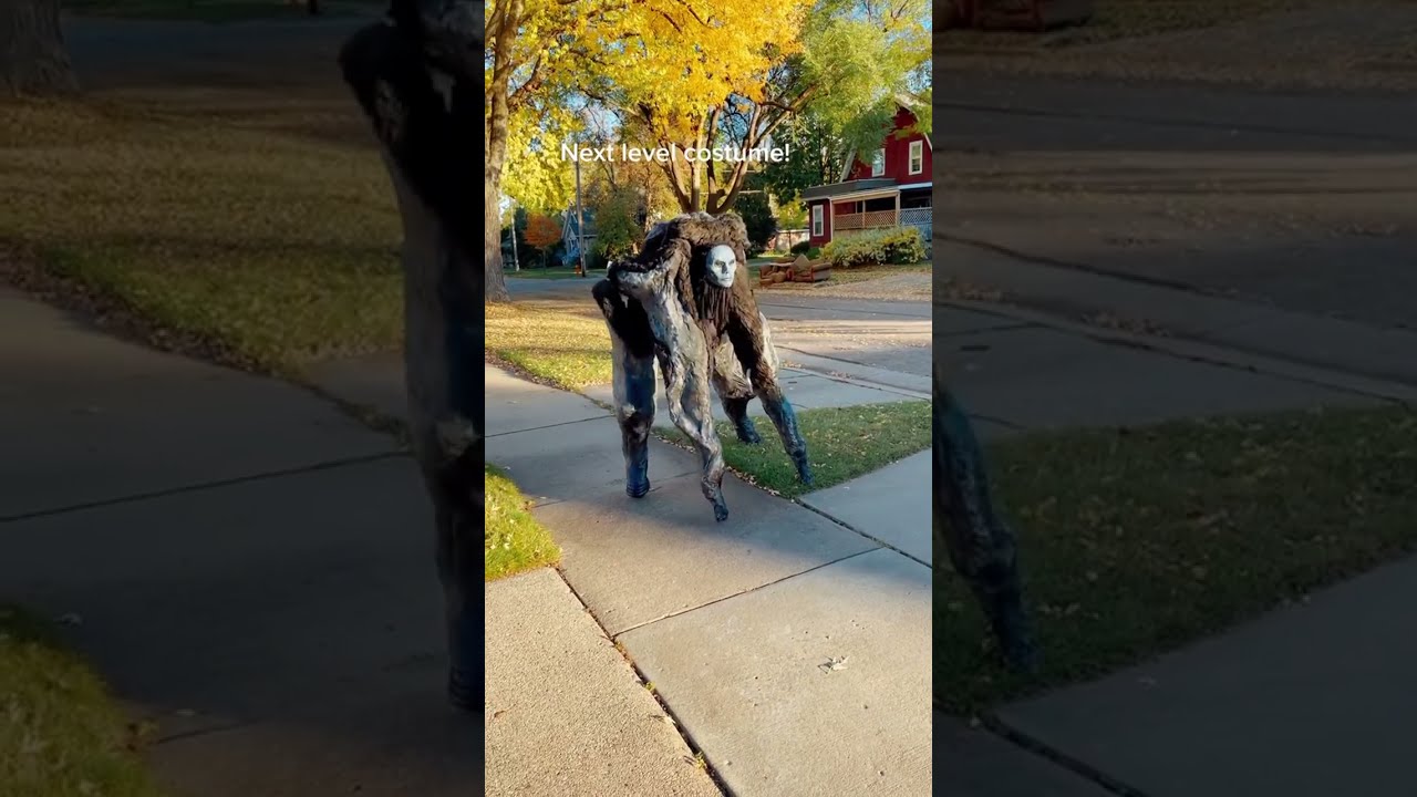 The Craziest Halloween Costume Ever - #shorts #youtubeshorts