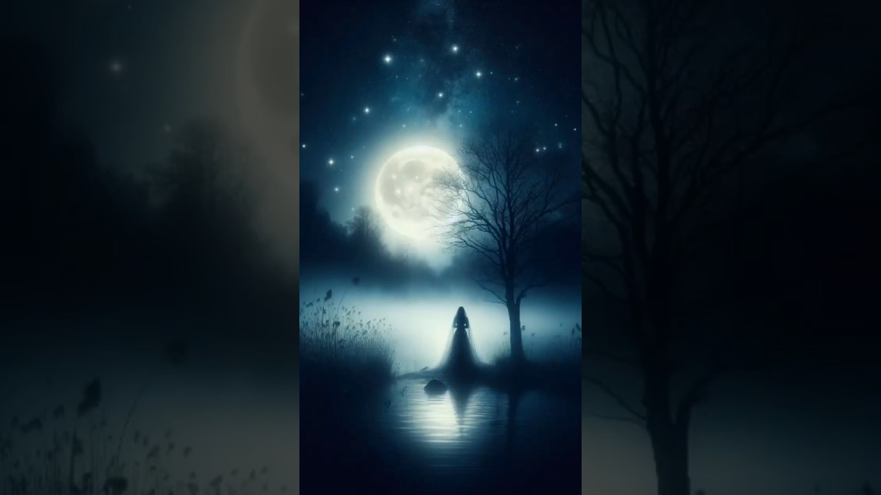 The Crying Woman at Midnight Lake #shorts #scary #creepy #truehorrorstory